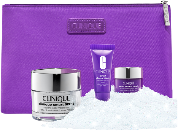 Smart Moisture Value X-Mas Set = SPF15 Custom Repair Moisturizer 50 ml + R-W Correcting Serum 10 ml + R-W Correcting Eye Cream 5 ml