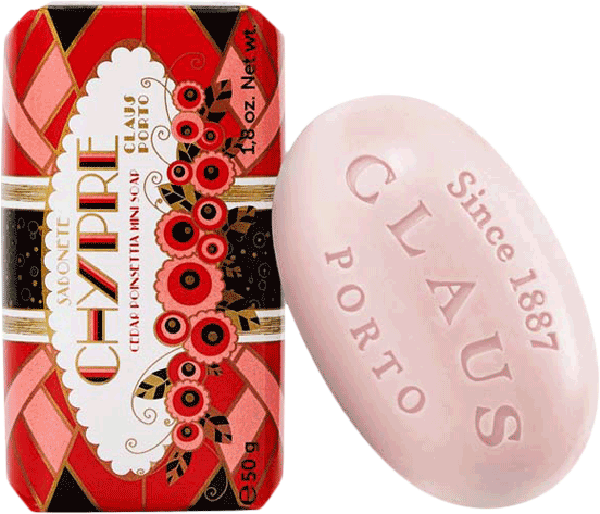 Claus Porto Körperpflege Chypre Cedar Poinsettia Mini Soap