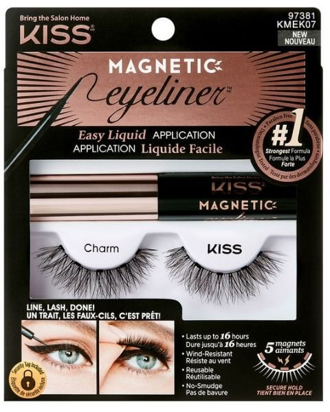 kiss-falsche-wimpern-magnetic-eyeliner-eyelash-set-07 KISS Falsche Wimpern Magnetic Eyeliner/Eyelash Set 07