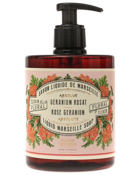 panier-de-sens-rosengeranie-rose-geranium-liquid-marseille-soap-seife-500ml Rosengeranie Rose Geranium Liquid Marseille Soap