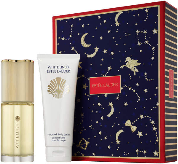 Estée Lauder White Linen Set