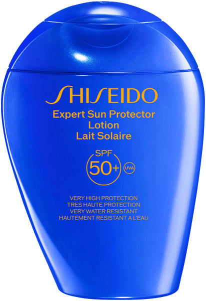 Shiseido-Blue-Expert-Sun-Protector-Lotion-SPF50-150ml Shiseido Sonnenschutz Blue Expert Sun Protector Lotion SPF50+