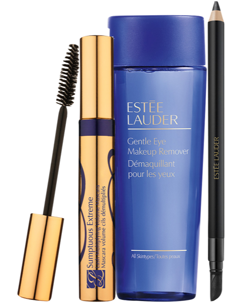Estée Lauder Sumptuous Extreme Mascara Set = Sumptuous Extreme Mascara + DW 24 Waterproof. Gel Eye P