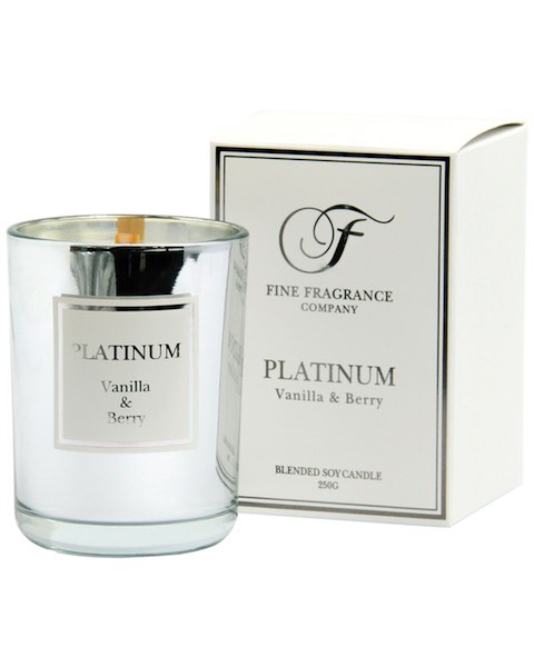 Precious Metals Collection Duftkerze Platinum
