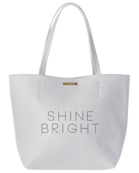 Handtaschen Shine Bright Shopper Bag Pale Grey