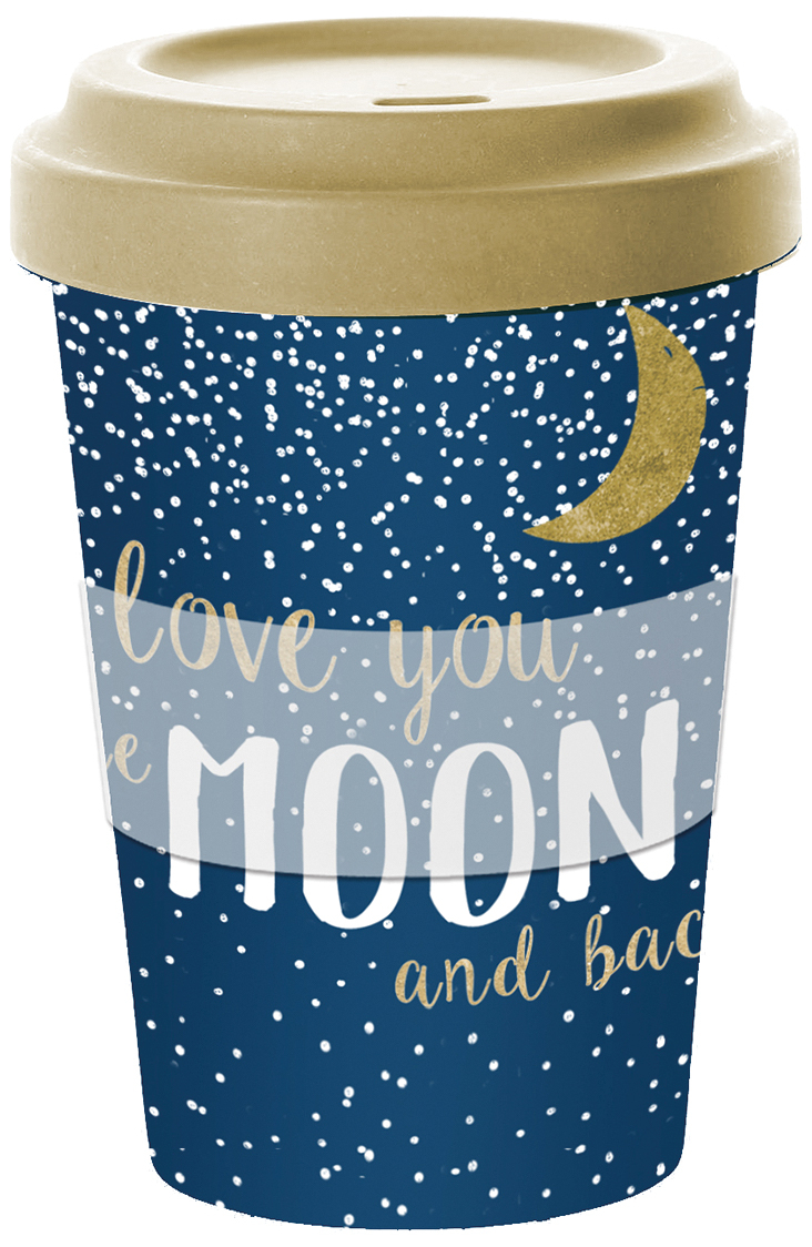 Wohndekoartikel Travel Mug Love You To The Moon And Back
