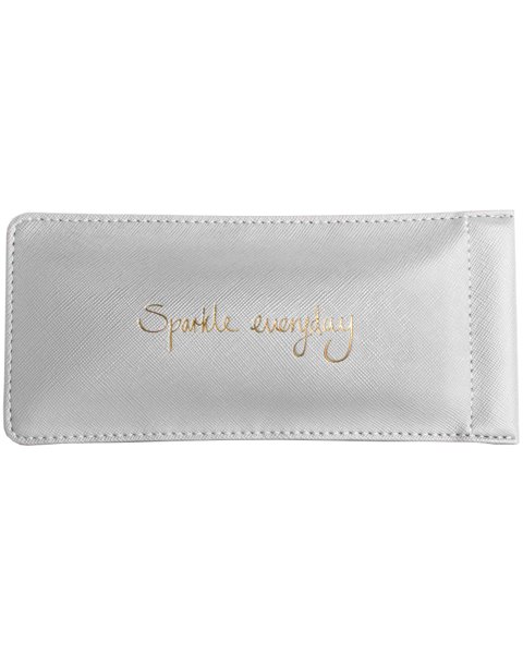 Etuis Glasses Sleeve Metallic Silver