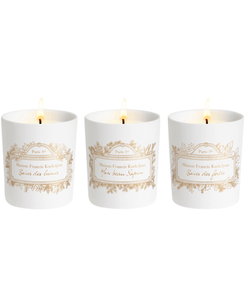 Maison Francis Kurkdjian Trio Candle Set Holiday 2024