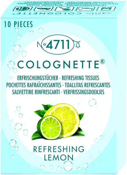 No.4711 Körperpflege Accessoire Echt Kölnisch Wasser Erfrischungstücher Citrus