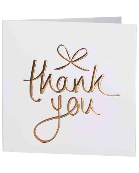 Grußkarten Thank You Mini Greeting Cards