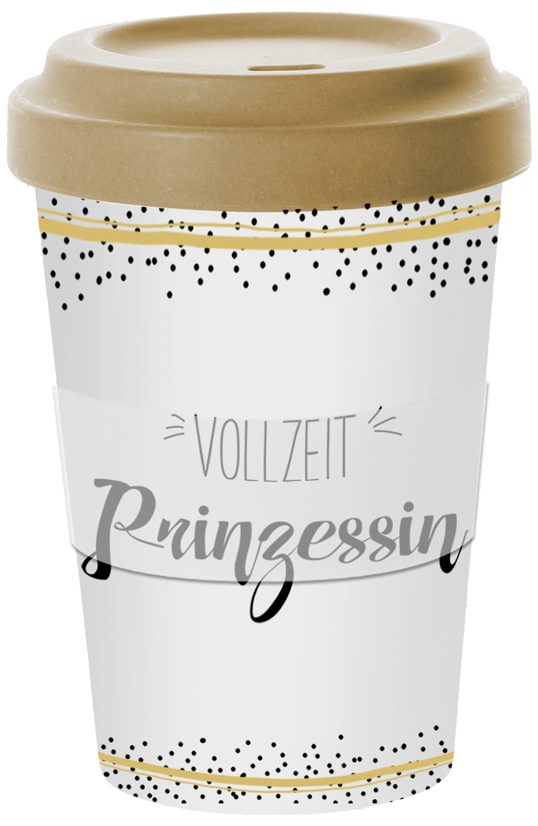 Wohndekoartikel Travel Mug Vollzeit Prinzessin