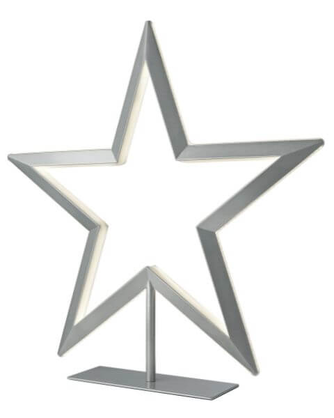 Sompex desgin for life Tischleuchte Myra T 25W LED Silber